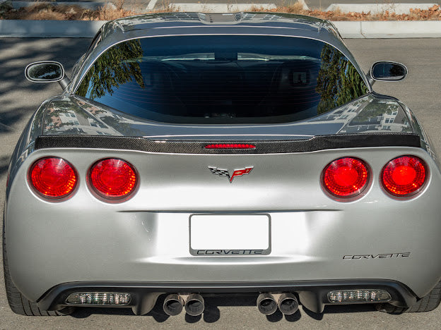 2005-2013 C6 Corvette - "ZR1 Style" Rear Trunk Lid Spoiler Wing- for all models